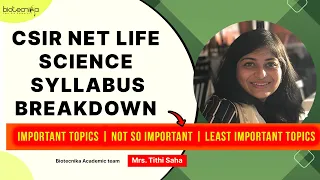 CSIR NET Life Science Syllabus Breakdown | CSIR NET UNIT WISE Syllabus PDF With Important Topics