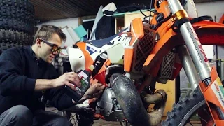 Gearbox Oil Change on KTM EXC 300