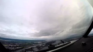 Portland PDX Takeoff (Boeing 737 Cockpit View)