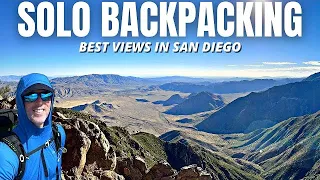 Solo Backpacking to The Best Views in San Diego-Mt.Laguna-PCT