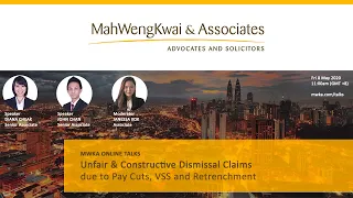 Unfair & Constructive Dismissal Claims due to Pay Cuts, VSS and Retrenchment