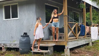 First Week Living at Cabin in the Woods Alone