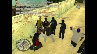 LS RP ES Gangtown Mad thugz  HOOD Fight