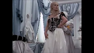 Milady de Winter in black stays - The Four Musketeers (1974)