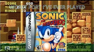 (OLD) Why Sonic Genesis (GBA) is The Worst Port I've ever Played | DAT Reviews