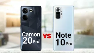 Tecno Camon 20 Pro vs Redmi Note 10 Pro