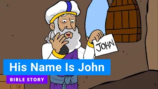 Bible story "His Name Is John" | Primary Year B Quarter 4 Episode 8 | Gracelink