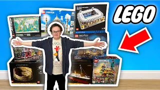 I Built The BIGGEST LEGO SETS Ever Released!