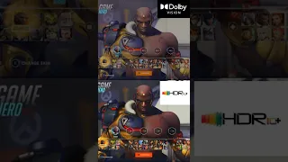 Dolby Vision vs HDR 10+ | OVERWATCH 2 | #shorts