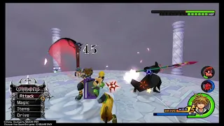 KINGDOM HEARTS 2 - HD how to beat Marluxia absent silhouette