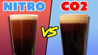 We tried the SAME BEER on Nitro and CO2 - What's the Difference?