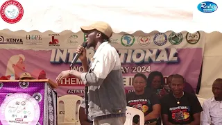 International Women's Day 2024: Mathare youth perform peace song