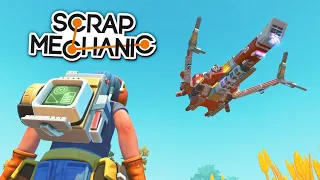 ПОЛЕТ ВАЛЬКИРИИ 💥 | Scrap Mechanic