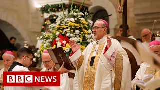 Christmas celebrations in Bethlehem - BBC News