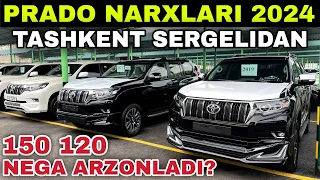 PRADO NARXLARI SERGELI MOSHINA BOZORI NARXLARI 2024 Тайота прадо нархлари 2024