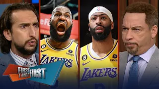 LeBron takes over in Lakers OT win vs. Grizzlies; AD struggles in Game 4 | NBA | FIRST THINGS FIRST