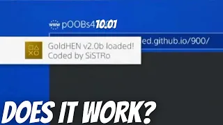 What Happens If You Try To Jailbreak A PS4 On 10.01 Firmware? *got banned*