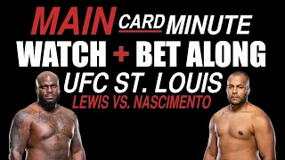 UFC St. Louis: Lewis vs. Nascimento LIVE Stream | Watch & Bet Along Fight Companion | UFC on ESPN 56