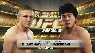 EA Sports UFC - Online Fight - Takeya Mizugaki vs. TJ Dillashaw
