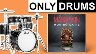 Morirò da Re - Måneskin | Only Drums (Isolated)