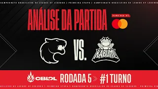 CBLOL 2021: 1ª Etapa - Fase de Pontos | Análise da Partida (FUR) x (KBM) (1º Turno)