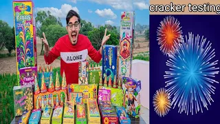 💥Cracker testing 💥 Different types of cracker testing 🧨 patakha 🤯 patakhe 🤯 live proof  #crackers