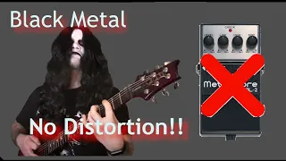 Iconic Black Metal Without Distortion