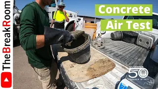 Testing Air Content in Concrete