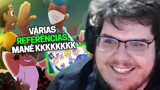 CASIMIRO REAGE: RETROSPECTIVA ANIMADA 2021 ♫ - Castanhari ft Lucas Inutilismo  | Cortes do Casimito