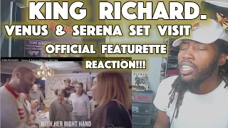 KING RICHARD – Venus & Serena Williams Set Visit REACTION!!!