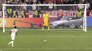 The penalty kicks are breathtaking
