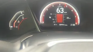 2017 Civic si 240whp+ 0-120mph acceleration