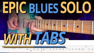 Epic Blues Guitar Solo in A minor