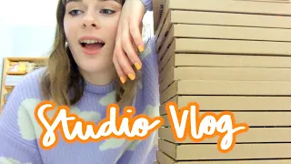 Creating New Products & Starting a Podcast?! 🥳 | Studio Vlog