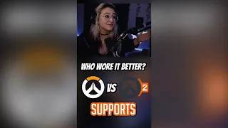 Who had the better skins? Overwatch 1 vs. Overwatch 2 (supports)