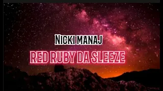 Nicki Minaj - RED RUBY (Lyrics)