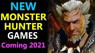 NEW Monster Hunter Games Coming in 2021! Monster Hunter Rise & MH Stories 2 on Nintendo Switch