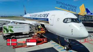 TRIP REPORT | Singapore Airlines (ECONOMY) | Airbus A350 | Copenhagen (CPH) - Singapore (SIN)