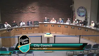 City of Grants Pass Council Meeting August 2, 2023