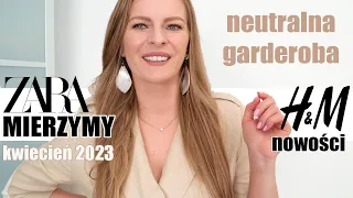 OGROMNE MIERZYMY NOWOŚCI ZARA H&M | KWIECIEŃ 2023 | TRENDY WIOSNA 2023 HAUL