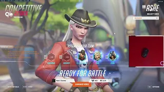 THE #1 HIGHEST ACCURACY ASHE! GALE ASHE OVERWATCH 2 SEASON 4 GAMEPLAY TOP 500