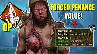 Dead By Daylight-Forced Penance On Twins Is Insane! | TeaBagging Survivor Gets Salty In The Chat