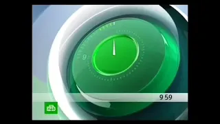 Эволюция часов от телеканала НТВ