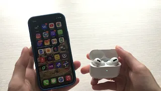 AirPods Pro Распаковка и первые впечатления