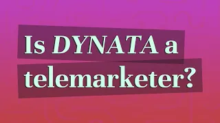 Is Dynata a telemarketer?