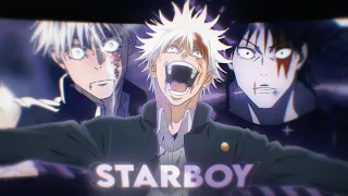 「Starboy ⭐️」Gojo VS Toji Round 2「AMV/EDIT」4K