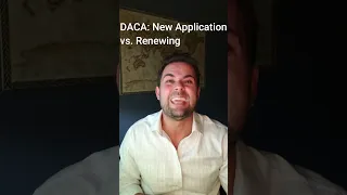 Renewing DACA vs New applicants I Zavala Texas Law #CharlesZavala