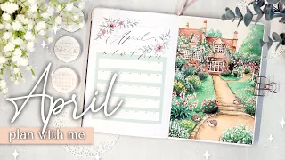 🦔 APRIL 2023 Plan With Me // Bullet Journal Monthly Setup