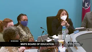 02/08/22 MNPS Board of Education