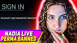 Nadia "PERMA BANNED LIVE ON STREAM" in Warzone